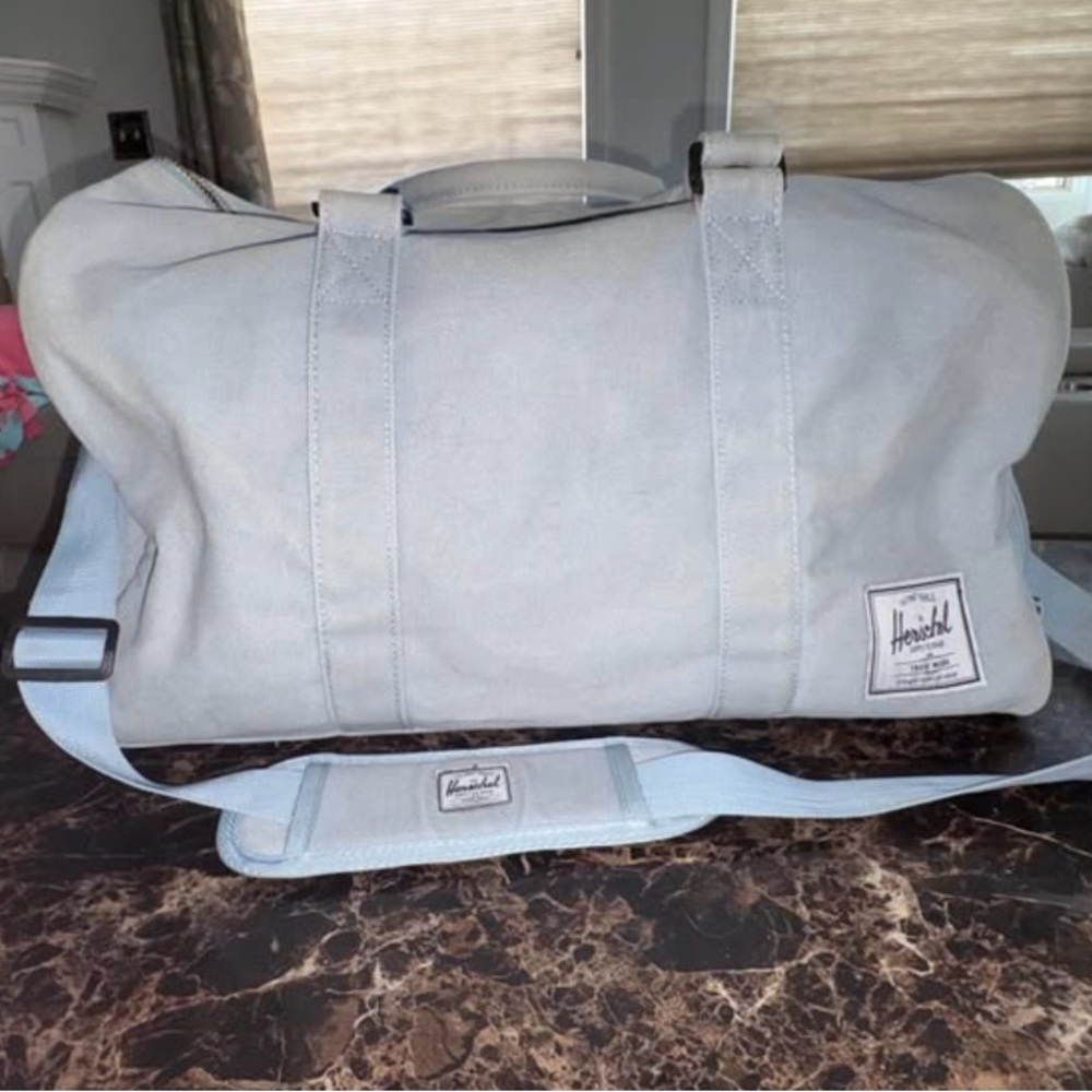 Herschel Supply Company Soft Gray Duffel Bag